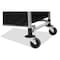 Rubbermaid Commercial Collapsible XCart, Steel, 8 Bushel Cart, 24.1w x 35.7d x 34h, Blk/Slvr 1881750 - alternate 7